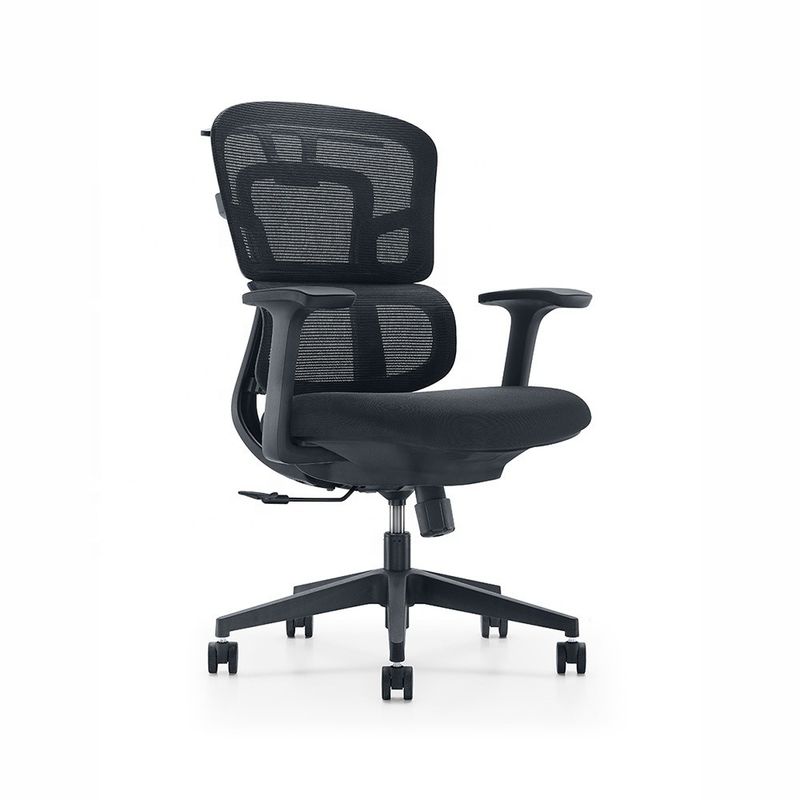 調節可能なダブルバック 中部バックメッシュ 現代のオフィス家具のためのエルゴノミックオフィスチェア