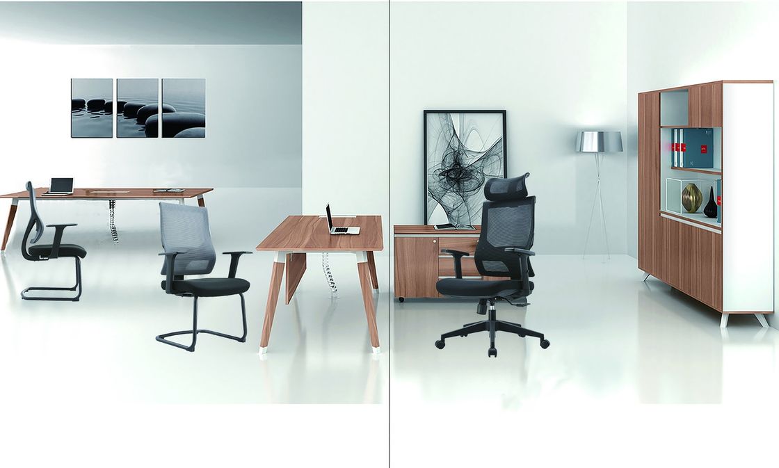 フォシャン ブラック スウィーベルファブリック メッシュ 家庭用オフィス用事務椅子 650*580*960-1060mm