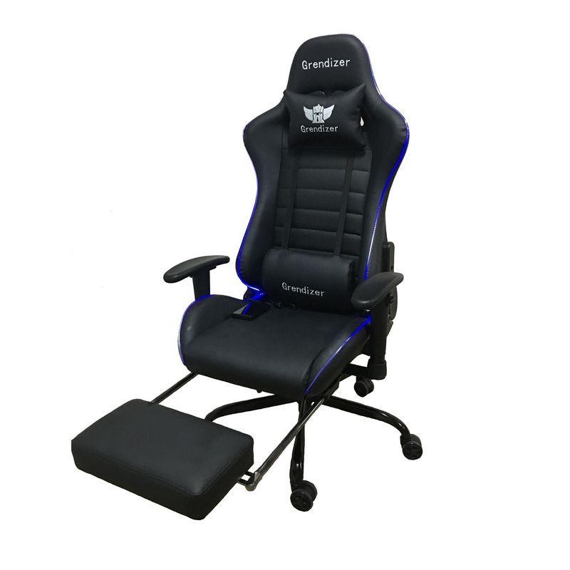 人造革 RGB ゲームチェア マッサージ機能 RGBライト 高快適