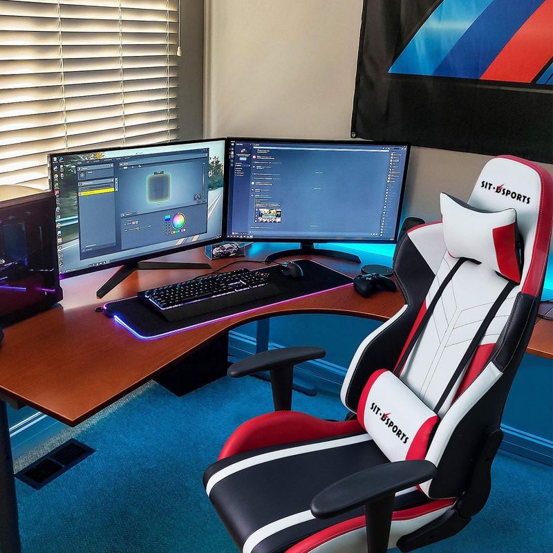 快適なPU革 カスタムマッサージ Y-SEATER コンピュータゲーマーのためのオフィスゲームチェア
