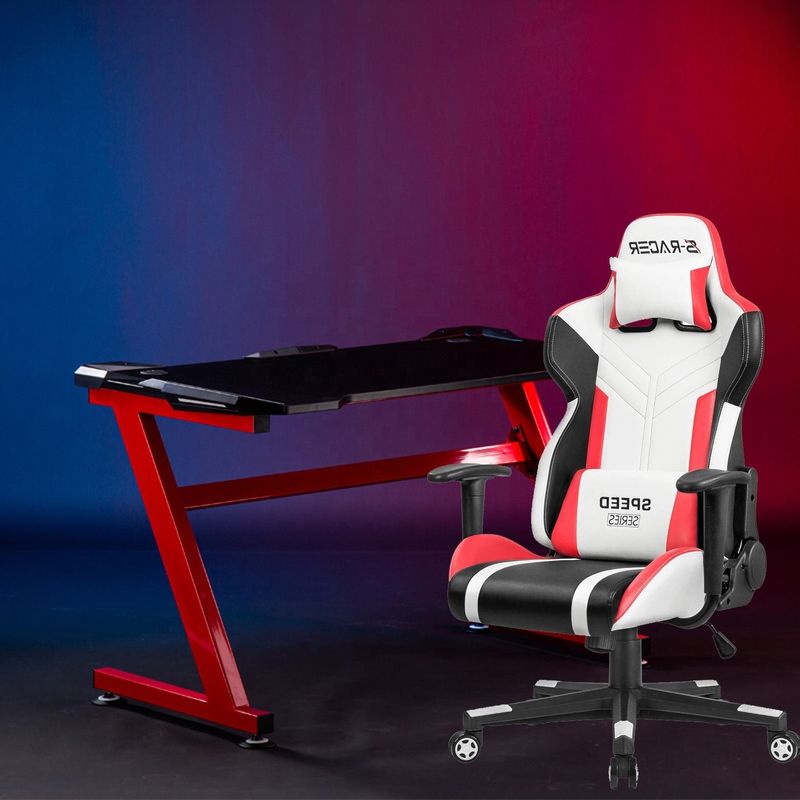 快適なPU革 カスタムマッサージ Y-SEATER コンピュータゲーマーのためのオフィスゲームチェア