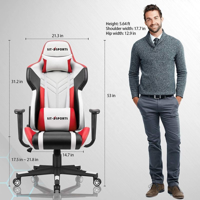 快適なPU革 カスタムマッサージ Y-SEATER コンピュータゲーマーのためのオフィスゲームチェア