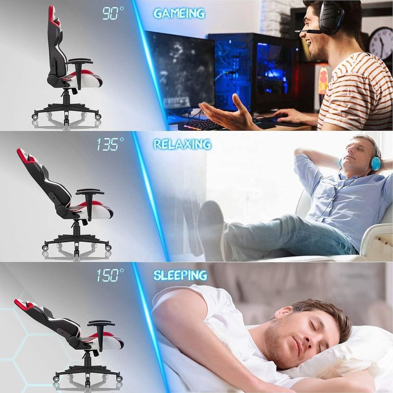 快適なPU革 カスタムマッサージ Y-SEATER コンピュータゲーマーのためのオフィスゲームチェア