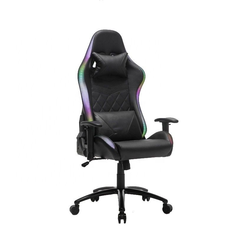 Y-SEATER エグゼクティブチェア RGB LEDライト PU レザー レーシング ゲーマーチェア ゲームランプ