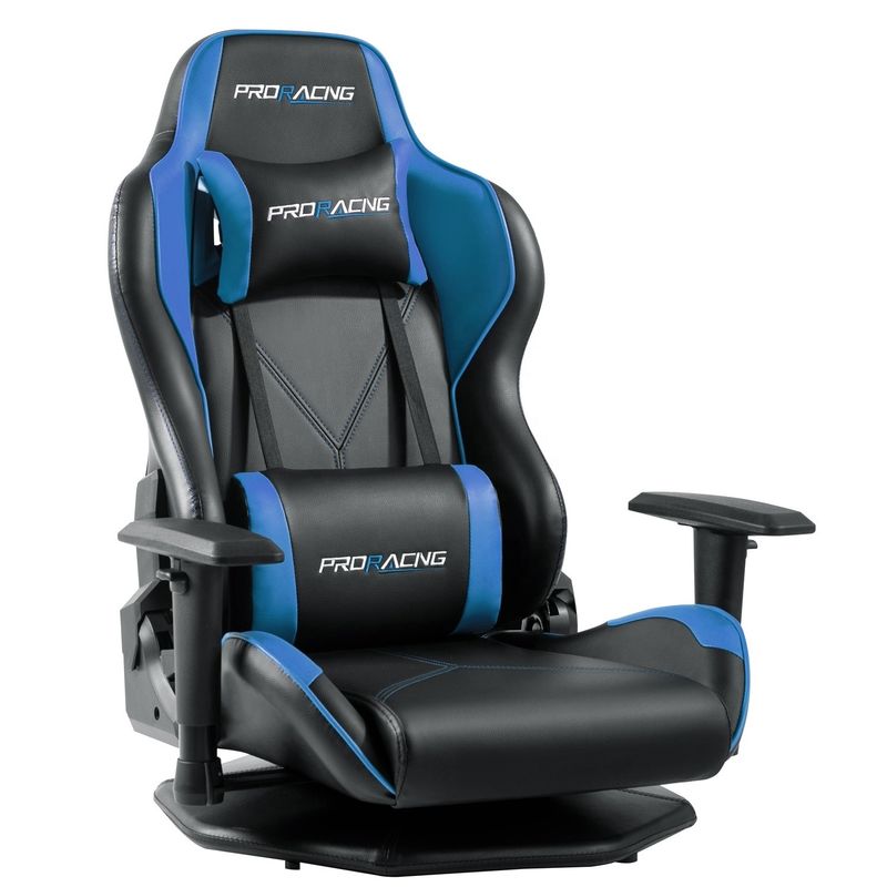 HCYZ グレー PVC レザー コンピューター ゲーム チェア ローティング デザイン 価格 安価 耐久性